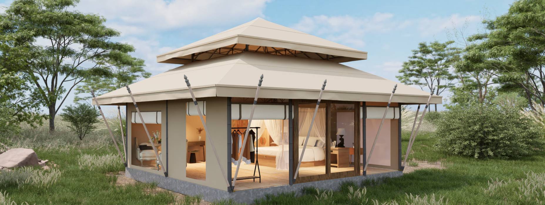 广安户外野奢帐篷